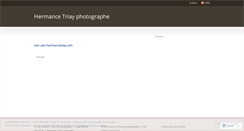 Desktop Screenshot of hermancetriayphotographe.wordpress.com