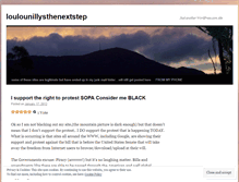 Tablet Screenshot of loulounillysthenextstep.wordpress.com