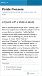 Mobile Screenshot of palatepleasers.wordpress.com