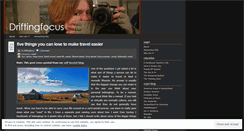 Desktop Screenshot of driftingfocus.wordpress.com