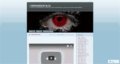 Desktop Screenshot of cyberwarriorblog.wordpress.com