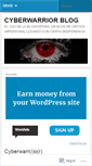 Mobile Screenshot of cyberwarriorblog.wordpress.com