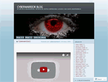 Tablet Screenshot of cyberwarriorblog.wordpress.com