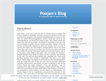 Tablet Screenshot of poojan206.wordpress.com