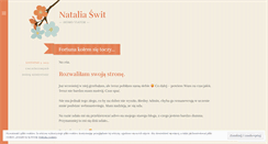 Desktop Screenshot of nataliaswit.wordpress.com