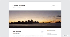Desktop Screenshot of cynicalscribble.wordpress.com