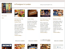 Tablet Screenshot of aforeignerinlondon.wordpress.com