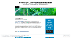 Desktop Screenshot of horoskopi2010.wordpress.com
