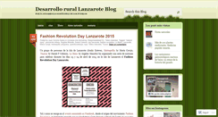 Desktop Screenshot of desarrollorurallanzarote.wordpress.com