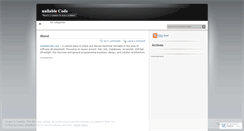 Desktop Screenshot of nullablecode.wordpress.com
