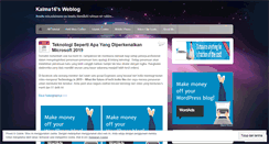 Desktop Screenshot of kalma16.wordpress.com