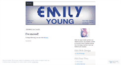 Desktop Screenshot of emilyjaneyoung.wordpress.com