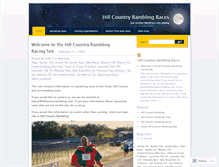Tablet Screenshot of hcrraces.wordpress.com