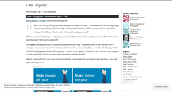 Desktop Screenshot of iamhopeful.wordpress.com