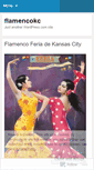 Mobile Screenshot of flamencokc.wordpress.com