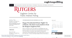Desktop Screenshot of eagletonpollblog.wordpress.com