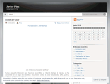 Tablet Screenshot of fjpina.wordpress.com