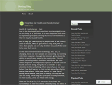 Tablet Screenshot of bosting.wordpress.com