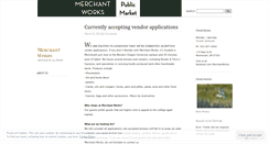 Desktop Screenshot of merchantworks.wordpress.com