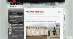 Desktop Screenshot of carlsstuff.wordpress.com