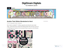 Tablet Screenshot of digidreamdigitals.wordpress.com