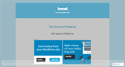 Desktop Screenshot of irenet.wordpress.com