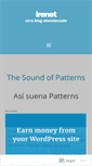 Mobile Screenshot of irenet.wordpress.com