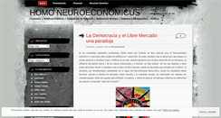 Desktop Screenshot of homoneuroeconomicus.wordpress.com