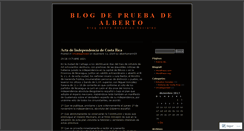 Desktop Screenshot of albertomarin09.wordpress.com