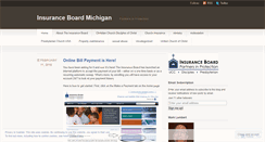Desktop Screenshot of insuranceboardmichigan.wordpress.com
