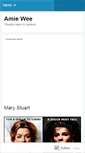 Mobile Screenshot of amiewee.wordpress.com