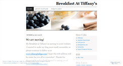 Desktop Screenshot of mybreakfastattiffanys.wordpress.com