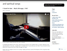 Tablet Screenshot of andspiritualsongs.wordpress.com