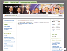 Tablet Screenshot of ambassadorsformoon.wordpress.com