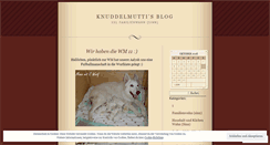 Desktop Screenshot of knuddelmutti.wordpress.com