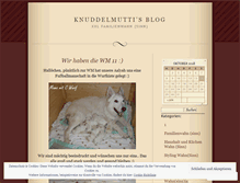 Tablet Screenshot of knuddelmutti.wordpress.com