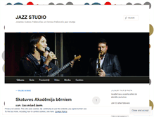 Tablet Screenshot of jazzstudiolv.wordpress.com