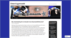 Desktop Screenshot of cheerochgymnastik.wordpress.com