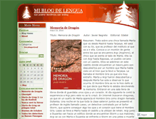 Tablet Screenshot of danielvaquerolenguacastellana.wordpress.com