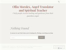 Tablet Screenshot of ollinmorales.wordpress.com