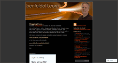 Desktop Screenshot of benfeldott.wordpress.com