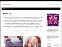 Tablet Screenshot of leeeamor.wordpress.com