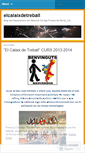 Mobile Screenshot of elcalaixdetreball.wordpress.com
