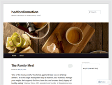 Tablet Screenshot of bedfordinmotion.wordpress.com