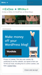 Mobile Screenshot of exdeemhiku.wordpress.com