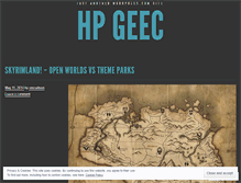 Tablet Screenshot of hpgeec.wordpress.com