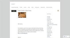Desktop Screenshot of campcatalyst.wordpress.com