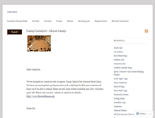 Tablet Screenshot of campcatalyst.wordpress.com