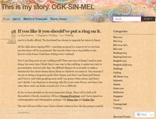 Tablet Screenshot of cgksinmel.wordpress.com