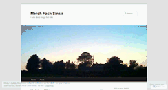 Desktop Screenshot of merchfachsinsir.wordpress.com